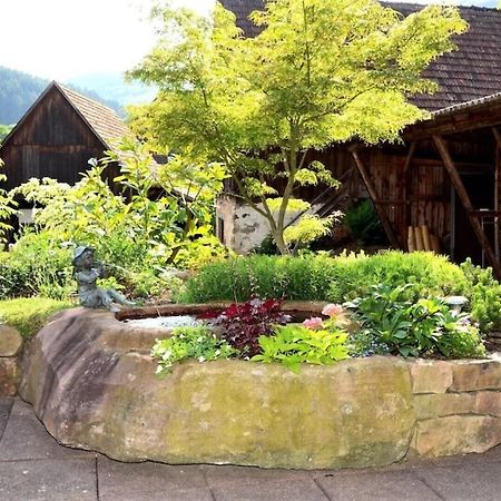 Oberbauernhof - Wohnung "Am Garten" -- Moderne Fewo Im Schoenen Schwarzwaldhaus Gutach Buitenkant foto